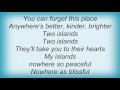 Basia - Two Islands Lyrics