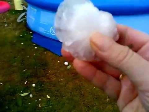 Unwetter Hagel Danndorf 27.07.2013