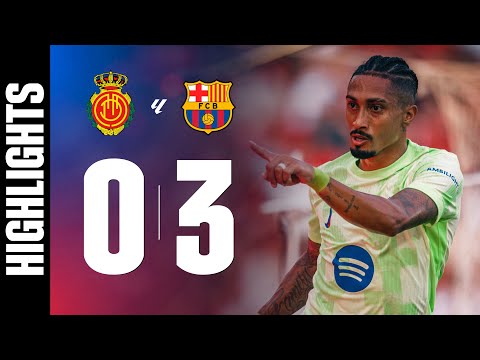 MALLORCA 0 vs 3 FC BARCELONA | LALIGA 2025/26 MD01 🔵🔴