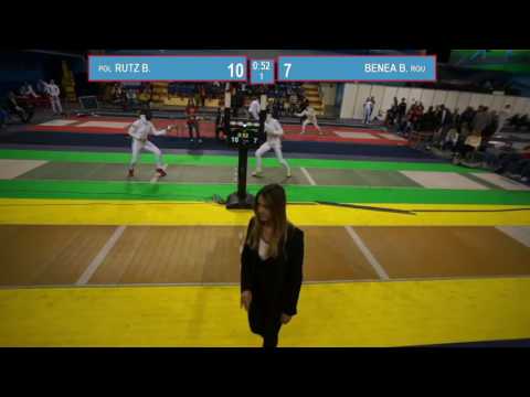T32. RUTZ Barbara (POL) - BENEA Bianca (ROU). Epee women.