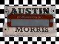 MINI MOKE VIN PLATES BALANK AUSTIN MORRIS COOPER S Wmv