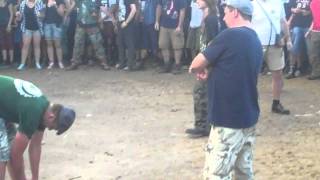 Anti-Flag - The Smartest Bomb Jarocin Festiwal 2011 (biggest circle pit)