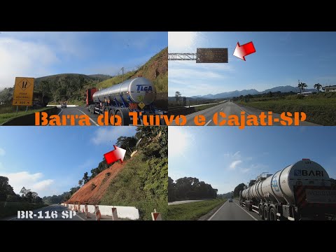 Barra do Turvo e Cajati-SP. BR-116 SP. Gravado em 26/05/2025.