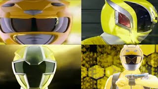 Power Rangers All Forever Yellow - (Mighty Morphin
