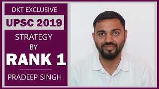 UPSC Topper 2019 Rank 1 Pradeep Singh Shares his Strategy In Brief | DKT Exclusive | DOWNLOAD THIS VIDEO IN MP3, M4A, WEBM, MP4, 3GP ETC