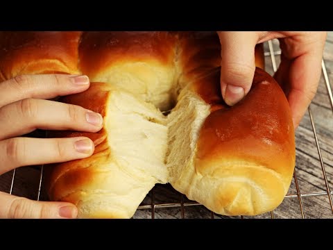 "Watte-Röllchen" - Super weiche Milchbrötchen - süß oder herzhaft - soft milk bread rolls