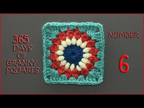 365 Days of Granny Squares Number 6