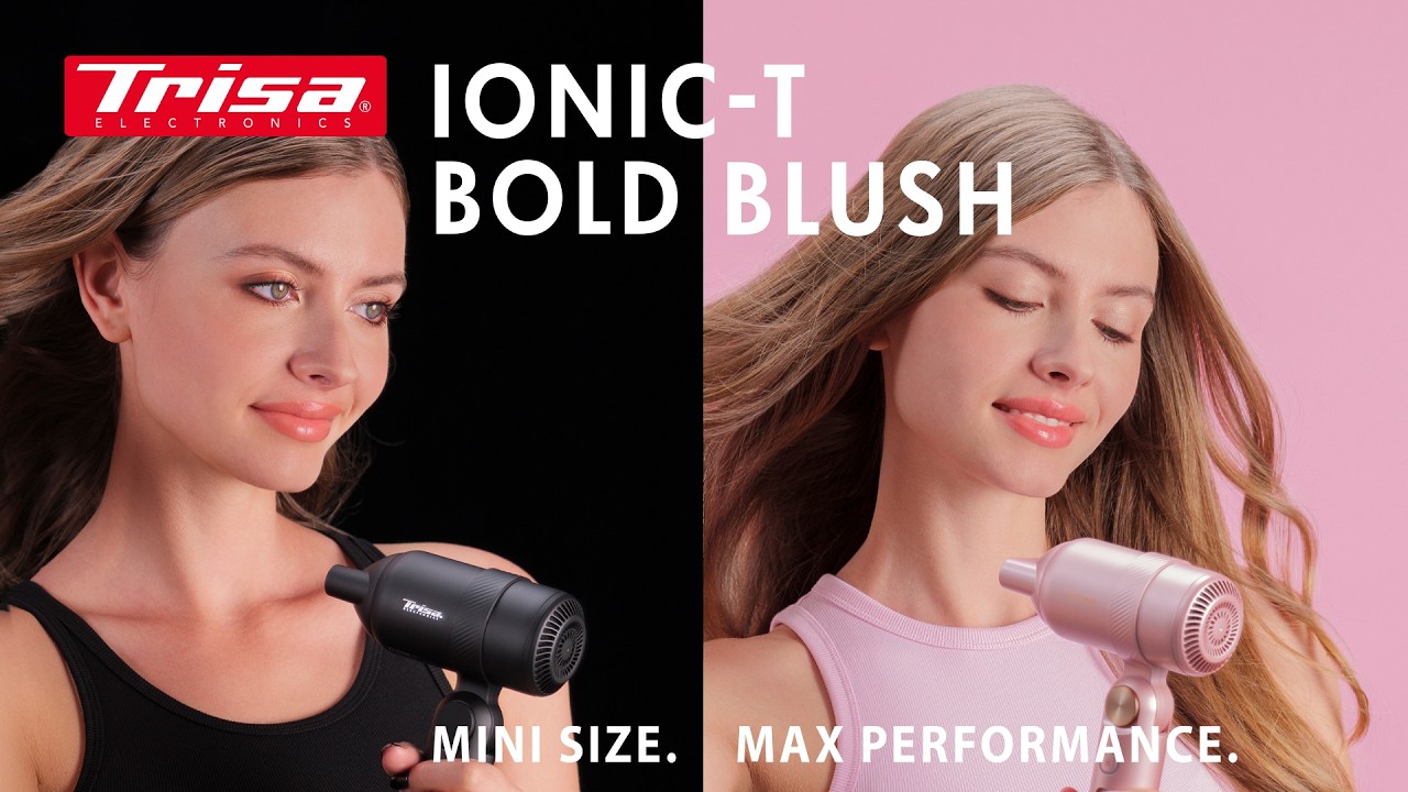 Trisa Haartrockner Ionic-T Bold Schwarz