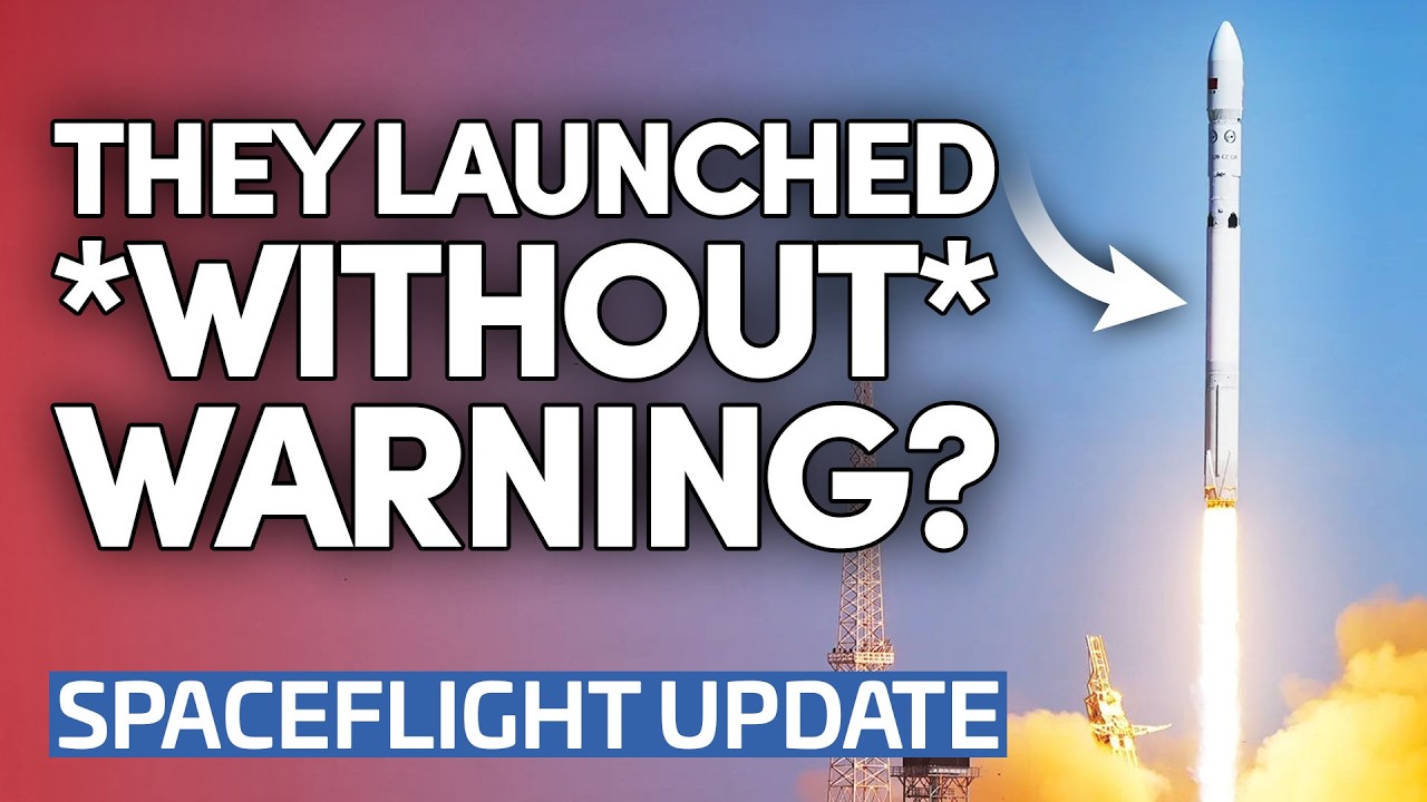 China Launched a Rocket Without Warning. | This Week in Spaceflight