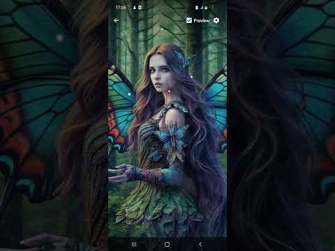 Forest Fairy Magical Wallpaper