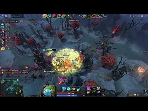 Chris Luck Storm Spirit Mid vs. Leshrac - Dota 2 Pros Laning