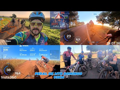 UM QUASE LONGÃO DE MTB 93km 🚴🏻‍♂️🚴🏻‍♂️🇧🇷 #mtb #insta360 #equipe #maracaju #ciclismo #ms #shorts 