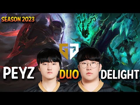GEN Peyz Duo GEN Delight - Peyz APHELIOS ADC + Delight THRESH Support - Patch 13.17 KR Ranked