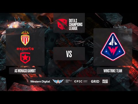 AS Monaco Gambit vs Winstrike Team, D2CL 2021 Season 2, bo3, game 2 [Mila & Lost]
