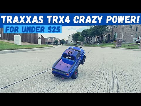 Double the Speed of the Traxxas TRX4 Super Cheap Upgrade | Fast RC Car Crawler