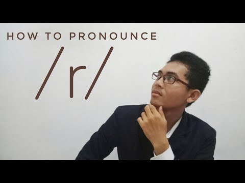 How to pronounce /r/ sound