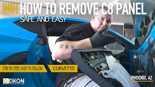 How to Remove a C8 Corvette Door Panel | Step-by-Step Tutorial (Eikon Motorsports™)