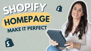 Customize Your Shopify Homepage 2024