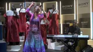 Lira and Soweto Spiritual Singers tribute to Mr Nelson Mandela at Sony 3D world