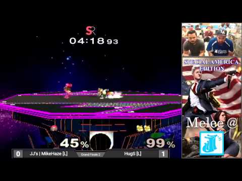 Melee at JJ's #22 - HugS (Samus) vs. JJ's | MikeHaze (Fox) - Grand Finals 2