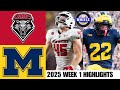 14 Michigan Vs New Mexico Highlights Week 1 2025 College Football Highlights
