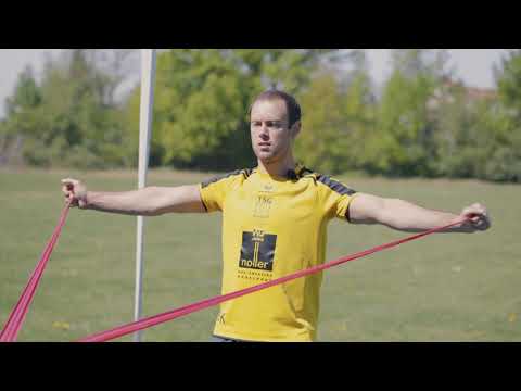 Schulterstabilisation mit Sebastian Krimmer [5/6] TSG Backnang Online Bewegungseinheiten