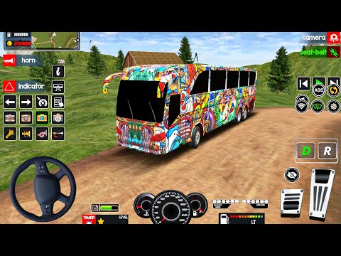 Best Bus Games 2026 - Real Coach Bus Realistic Offroad Driving Games - Android GamePlay