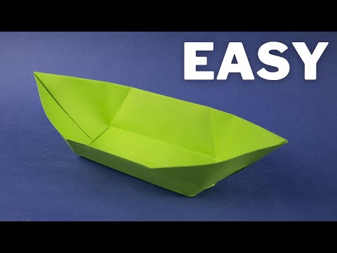 How to Make a Paper Canoe | Easy Origami Tutorial [2022]