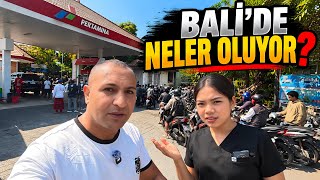 Bali’de Benzin Kuyrukları! Turizm ve Esnaf Zor Durumda