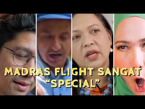 Kisah Flight Madras Maria Tunku Sabri, Amy Mastura dan Farouk Hussain