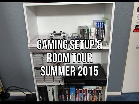 Gaming Setup & Room Tour Summer 2015 | Planned Upgrades