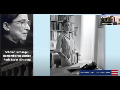 Scholar Exchange: In Memory of Justice Ruth Bader Ginsburg (High school/college level/ All In level)