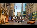 A Day Out In Manhattan Fifth Avenue Rockefeller Centre New York Walking Tour In 4K