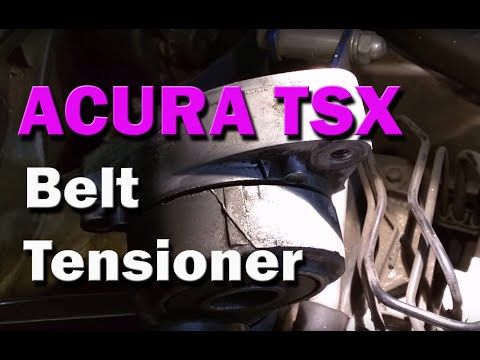 How To Check Belt Tension on 2005 Acura TSX