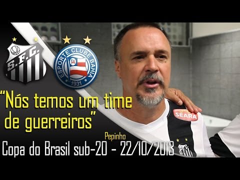 Bastidores - Copa do Brasil Sub 20 - Santos 1 x 1 Bahia