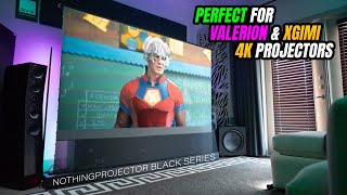 The ALR Motorized Screen That Made My Dream Home Theater Possible | NothingProjector Black Series