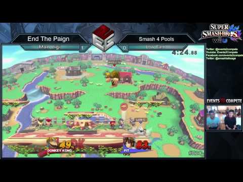 End the Paign Singles Pools: Low Carb Man Ligi (Donkey Kong/Falcon) vs. Low Carb (Pit)