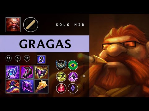 Gragas Mid vs Orianna - BR Challenger Patch 26.02
