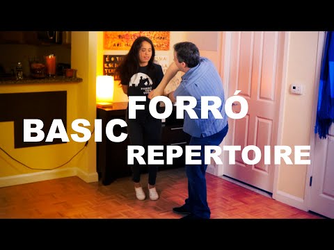 Creative forró dance demonstration featuring basic repertoire