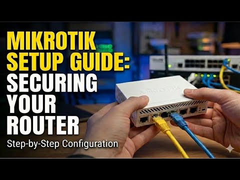 🔐 How To Secure Your MikroTik Router – Complete RouterOS Hardening Guide (Step-by-Step)