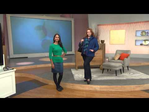 Clarks Bendables Bayou Leather Croco Embossed Slip-on Loafers with Amy Stran