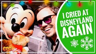 I Cried at Disneyland AGAIN! Giving a Christmas Gift to Mickey