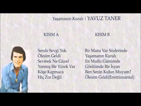Yavuz Taner - Gönlümde Bir İsyan