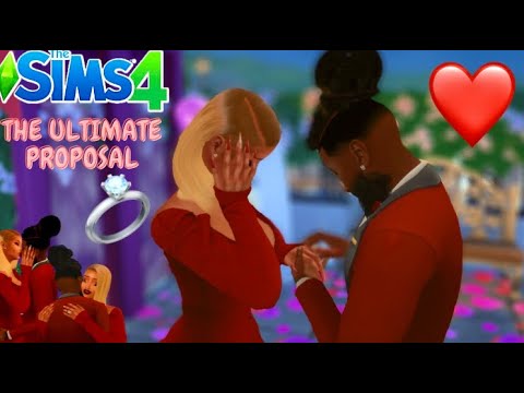 💕MEET THE BEARDS | ROMANTIC PROPOSAL💍 | SIMS 4 | S1E5 #sims4lxo