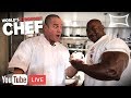 LIVE Benching Big with the World's STrongest Chef Andre Rush