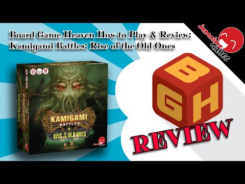 Board Game Heaven How To Play & Review 233: Kamigami Battles: Rise of the Old Ones (Japanime Games)