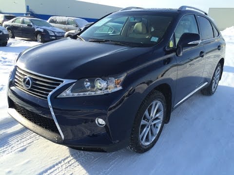 New Blue on Parchment 2015 Lexus RX 350 AWD - Touring Review - South Central Edmonton