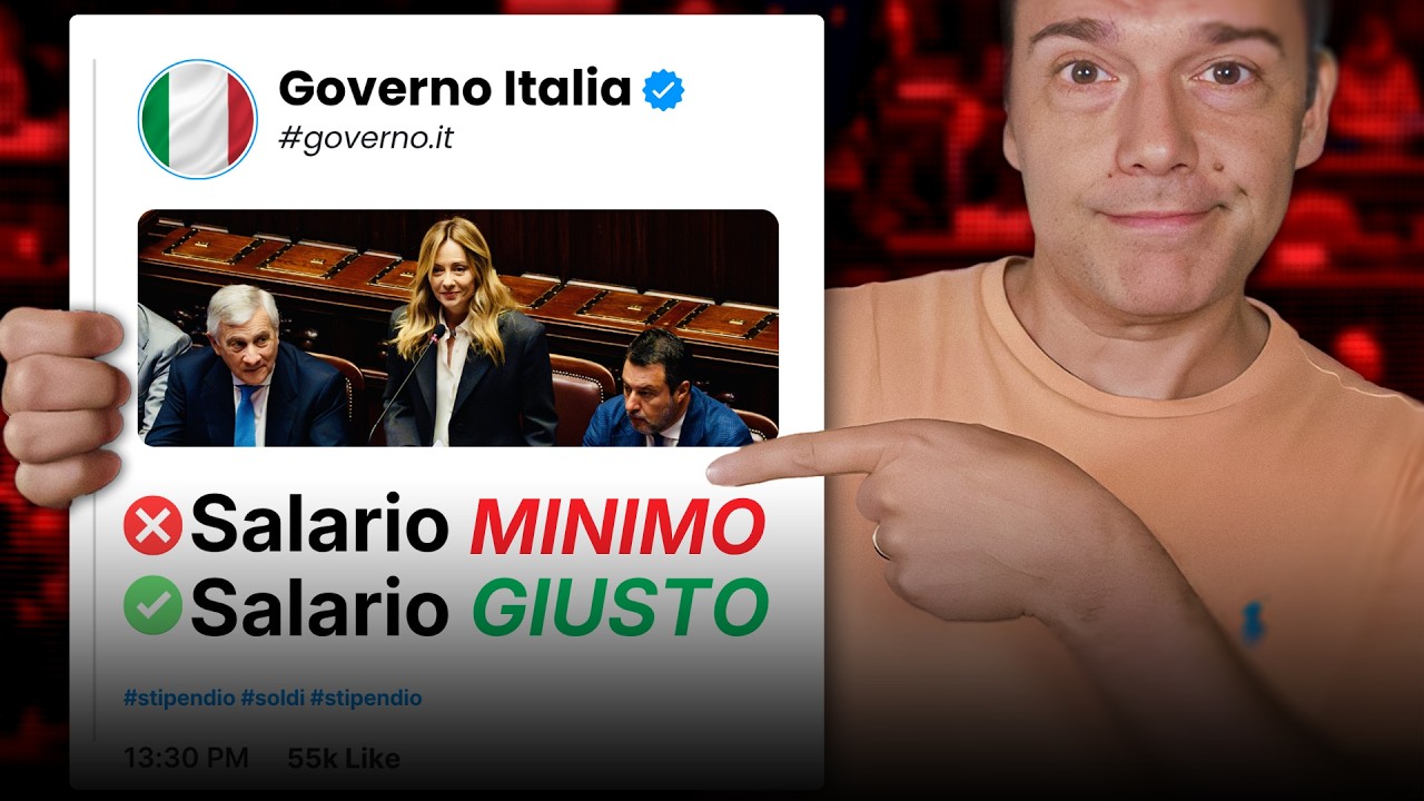 Il Salario Giusto è una TRAPPOLA: il SISTEMA ti vuole POVERO (te lo dimostro)