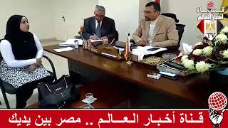 امل اللقاني وحوار خاص مع الدكتور طارق شوكة مدير مديرية الشئون الصحية بشمال سيناء