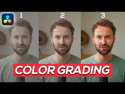 Color Grading LOG in Davinci Resolve Tutorial | Deutsch